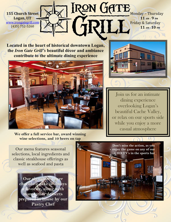 Check out Iron Gate Grill